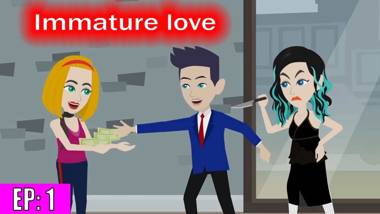 Immature love part 1 | English story | English conversation | Animated stories | Wonderful English
