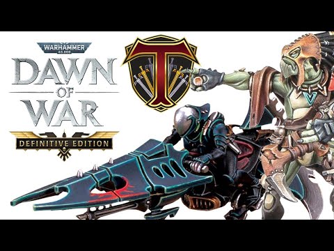 Dark Eldar vs Tau | Warhammer 40,000: Dawn of War - Definitive Edition PVP - BACK AND FOURTH!