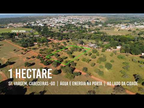 1 HECTARE À VENDA ST VARGEM, AO LADO DA CIDADE | CABECEIRAS-GO
