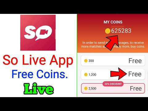 So Live App Free Coins - SoLive App Free Coins - So Live App me Coin Kaise badhaye - ClipClaps App