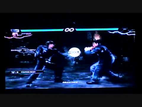 Tekken 6 (Cross Up) Kyo kusanagi vs Jin kazama Pt1