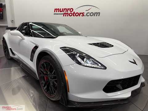 2019 Chevrolet Corvette Coupe Z06 3LZ in White for sale at Munro Motors in Brantford, ON