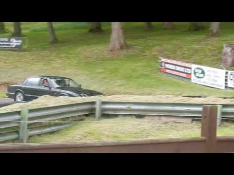 Prescott JEC 22nd May - Jaguar XJR up the hill