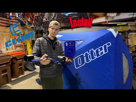 Clam Hub Rod Holder And Self Install (Tricking Out My Hub Shack!)