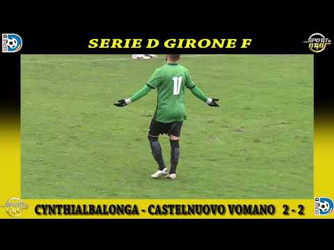 Serie D Girone F, Cynthialbalonga - Castelnuovo Vomano 2 - 2
