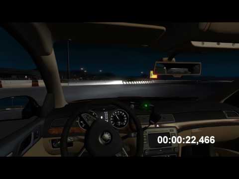 American Truck Simulator MP - Tucson race track lap