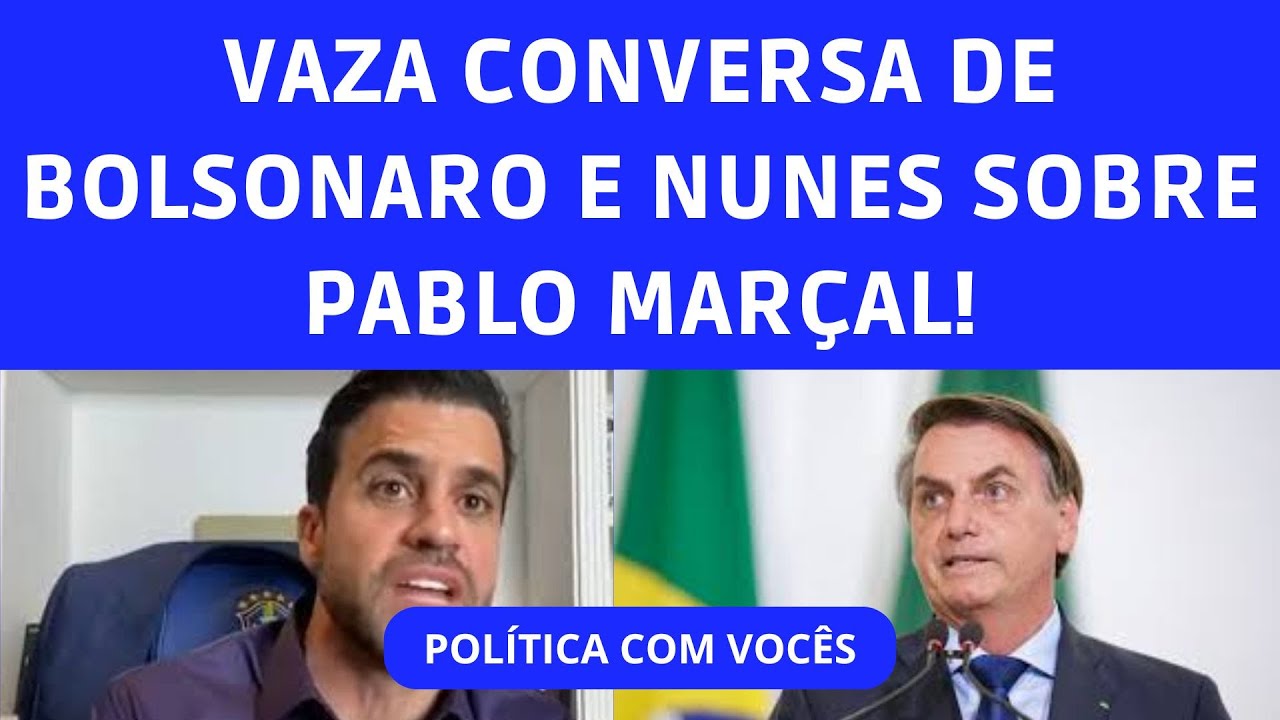 VAZA CONVERSA DE BOLSONAO COM NUNES SOBRE MARÇAL | BOULOS CONTINUA FIRME NA PONTA EM SÃO PAULO