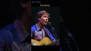 I&#39;m Sorry! #johndenver #song #music #love #beautiful #best #sorry #pain