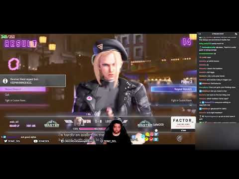 SonicSol Goes Aggro On Chat (Street Fighter 6 | 8/19/23)