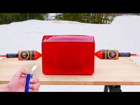 EXPERIMENT: XXL Rocket VS Jelly