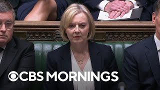 Liz Truss resigning as U.K. prime minister
