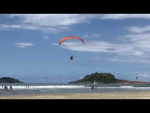Decolagem Voo 206 de Paramotor IKE Costa - Bertioga - 13/02/22