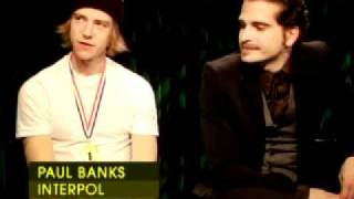 Interpol - Interview with Paul Banks & Carlos D video