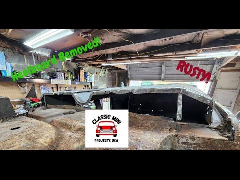 Project Simon: Heelboard removal & metal Repair, 1968 Classic Mini MK2