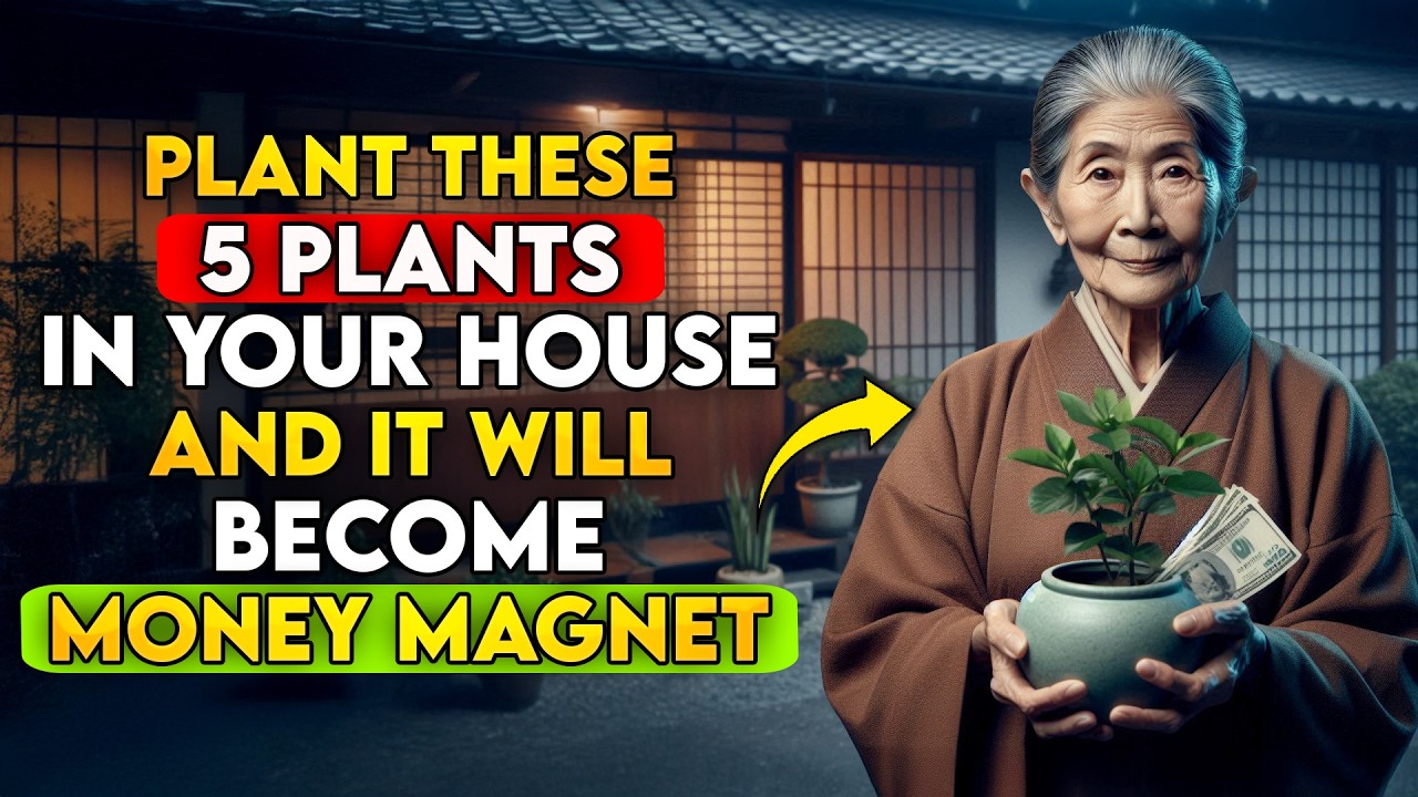 5 WEALTH Attracting Plants You Need in Your Home Right Now | Buddhist Teachings
