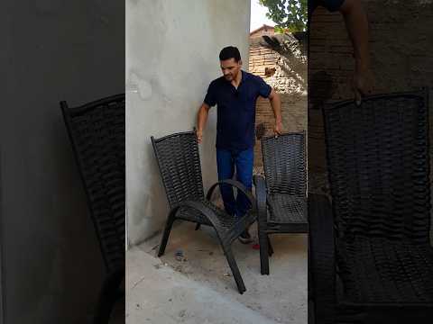 FINALMENTE COMEÇAMOS AS REFORMAS NA FIBRA SINTÉTICA EM SANTA RITA DE CÁSSIA, BAHIA #REFORMADECADEIRA