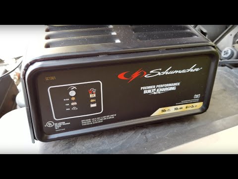 Schumacher SC1361 - Engine starter and smart charger for car battery