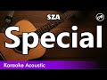 SZA - Special (SLOW karaoke acoustic)