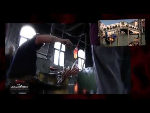 Making a Murano Glass Zebra