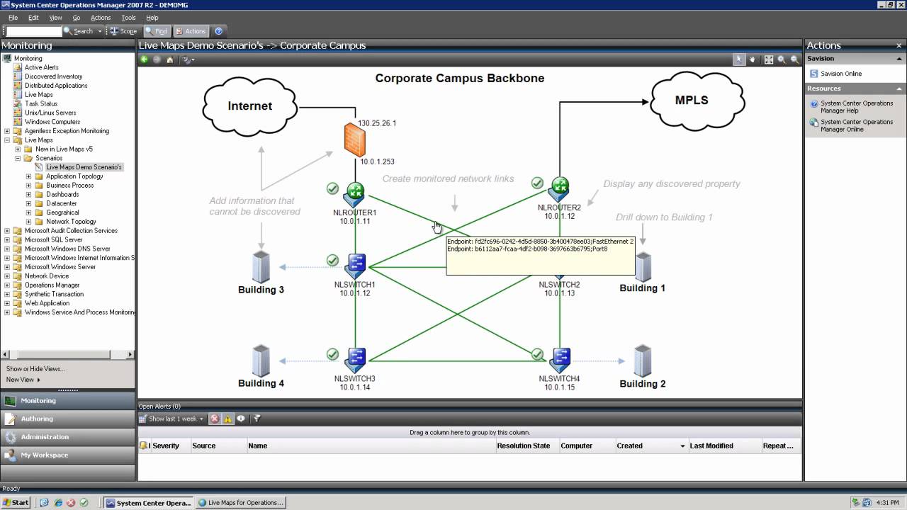 New In Live Maps V5 : Automatic Network Topology Mapping