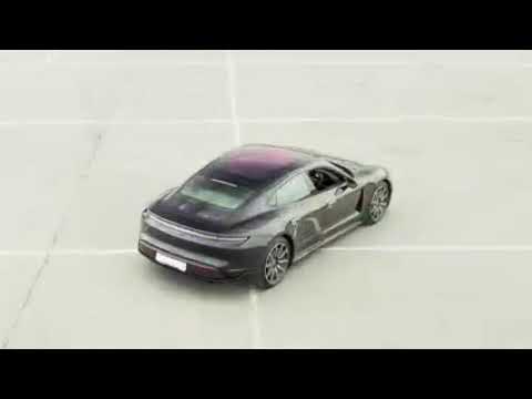 The Porsche Taycan Navigates Mondello