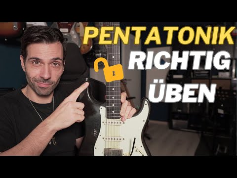 Wie du endlich die Pentatonik richtig lernst (Übungen/Erklärung für Gitarre)