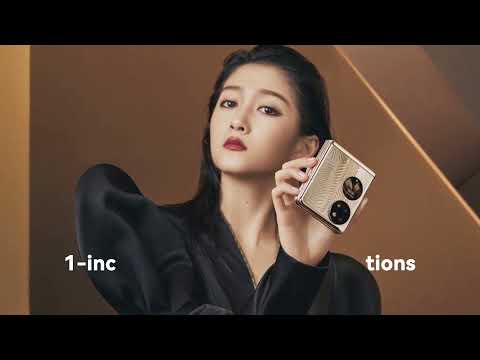 Huawei P50 Pocket two display foldable phone