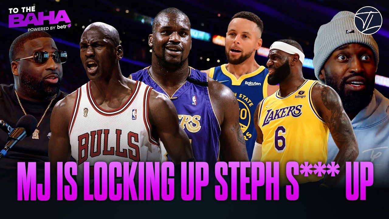 Who's WINNING the ultimate 5 v 5 Game MJ, Shaq and Kobe vs Steph, Bron and Kevin Durant 👀