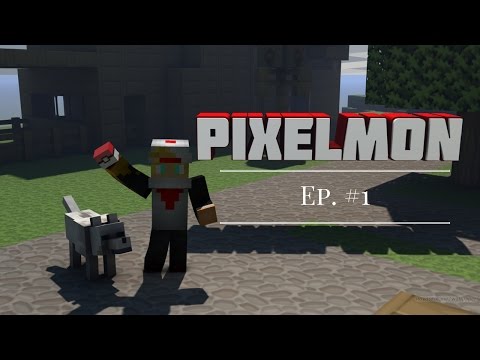 POKEMON IN MINECRAFT!? -Pixelmon ep #1