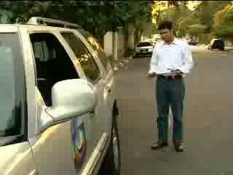 Ponto cego no trânsito...