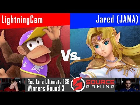 Red Line Ultimate 136 - Winners Round 3 - LightningCam vs Jared JAMA