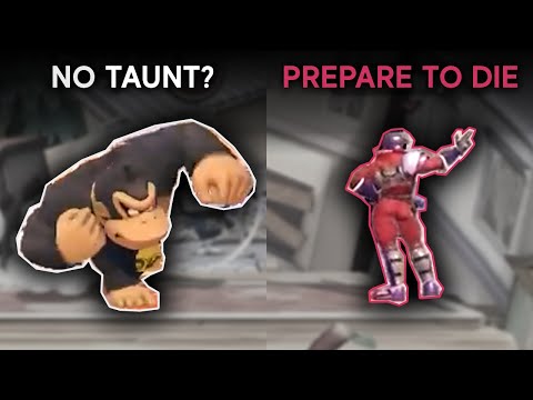 ChunkyKong Didn't Taunt Back...