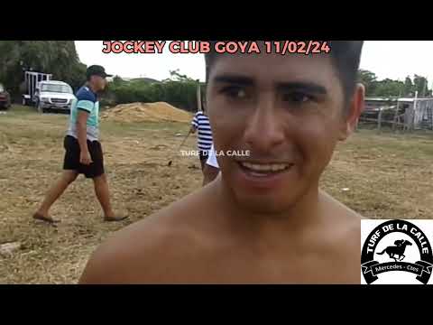 MÁXIMO GANADOR JOCKEY CLUB GOYA 11/02/24 CLÁSICO ZONAL ESTAMPA FIDASH, MÁXIMO Y COMADREJA
