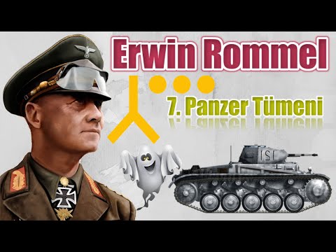 ERWİN ROMMEL VE HAYALET 7. PANZER TÜMENİ 2. dünya savaşı tarihi