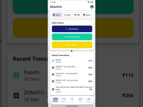 DhanVrit-CreditCard Management