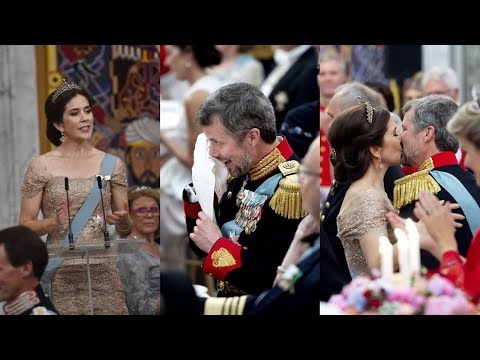 Crown Princess Mary to her husband: "I am so happy that you swept me off my feet"