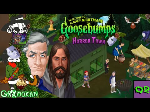 Gail Gameplay - Goosebumps HorrorTown - Welcome to Camp Nightmare | Pt.2 | Walter's Camp Nightmoon
