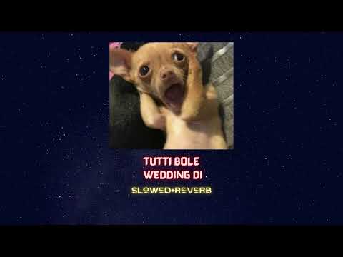 tutti bole wedding di (slowed+reverb)