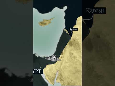 The Battle of Kadesh – History’s First Recorded Battle Map (1274 BC)