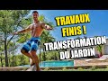 TRANSFORMATION DE MON JARDIN APRES 3 SEMAINES DE TRAVAUX !