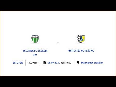 TALLINNA FCI LEVADIA U21 - KOHTLA-JÄRVE JK JÄRVE ESILIIGA 10. voor