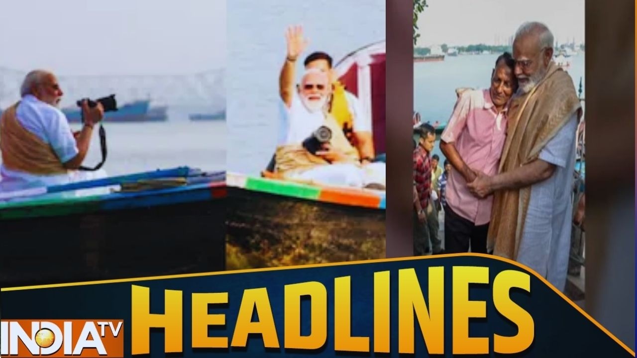Top Headlines: PM Modi In Hooghly | Modi With Boatman | Bengal Election 2026 | Breaking News