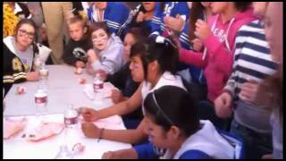 preview picture of video 'Lompoc Cabrillo Big Game taco-eating contest'