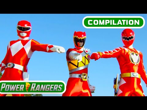 ALL Rangers Team Ups | Power Rangers Dino Charge, Beast Morphers, Super Ninja Steel | Crossovers