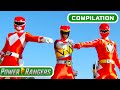ALL Rangers Team Ups Power Rangers Dino Charge Beast Morphers Super Ninja Steel Crossovers