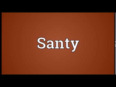 Santy Meaning | Wordogram