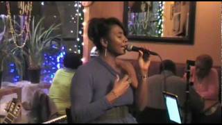 Kenya Performing &quot;Blue Rose&quot; at Flavor Restaurant