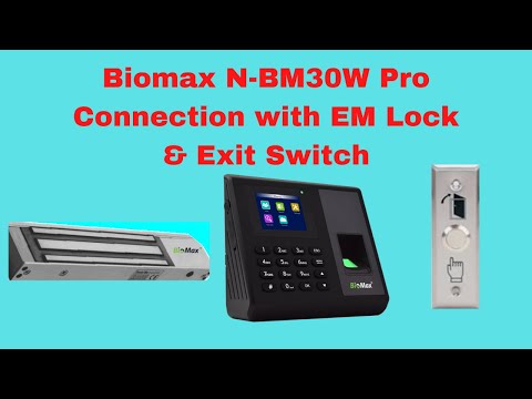 Model name/number: bm20w biomax attendance system, face reco...