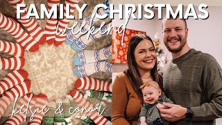 Family Christmas Weekend | Layla's First Overnight | Winter Nails | VLOG | Kelsie & Conor