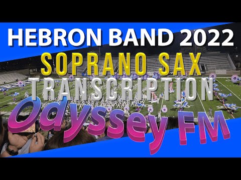 Hebron Band 2022 Soprano Sax Transcription